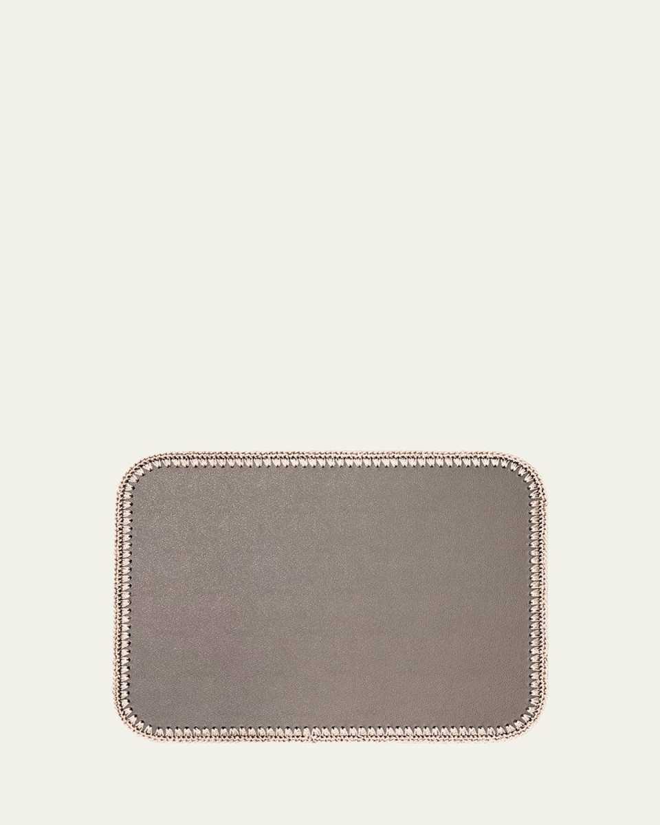 Rochelle Leather & Crochet Rectangular Placemat